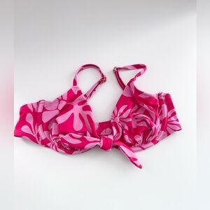 Target Shade & Shore Women’s Vibrant Pink Bikini Set Size 36C Top and Med Bottom
